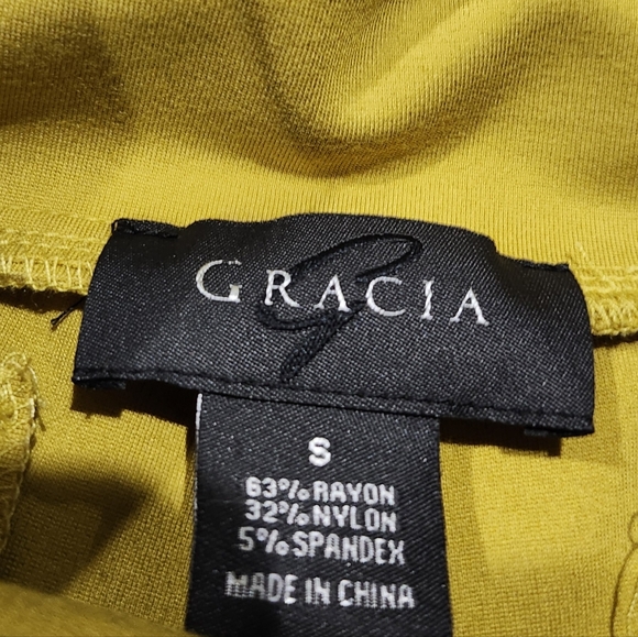 Deep Mustard Yellow Garcia Spandex Jeggings Size S - Picture 4 of 4